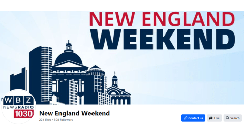 New England Weekend radio show graphic header